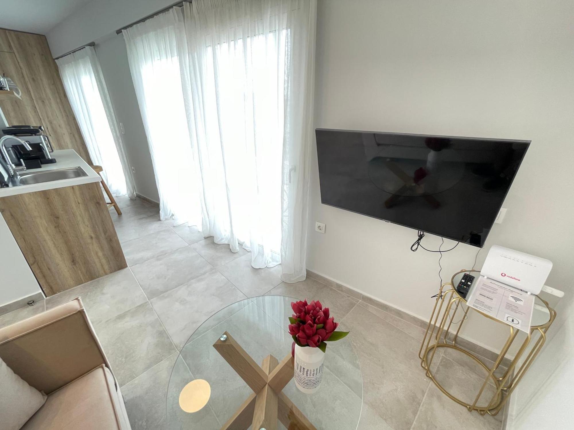 Acropolis View Luxurious Studio Living Athena Bagian luar foto