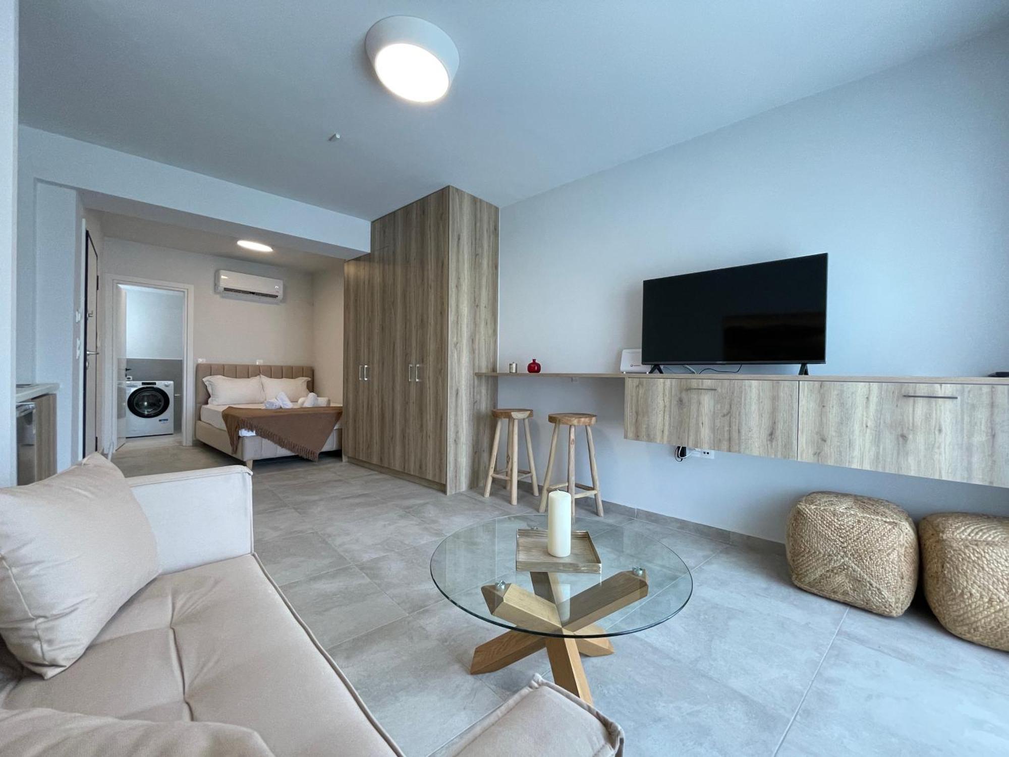 Acropolis View Luxurious Studio Living Athena Bagian luar foto