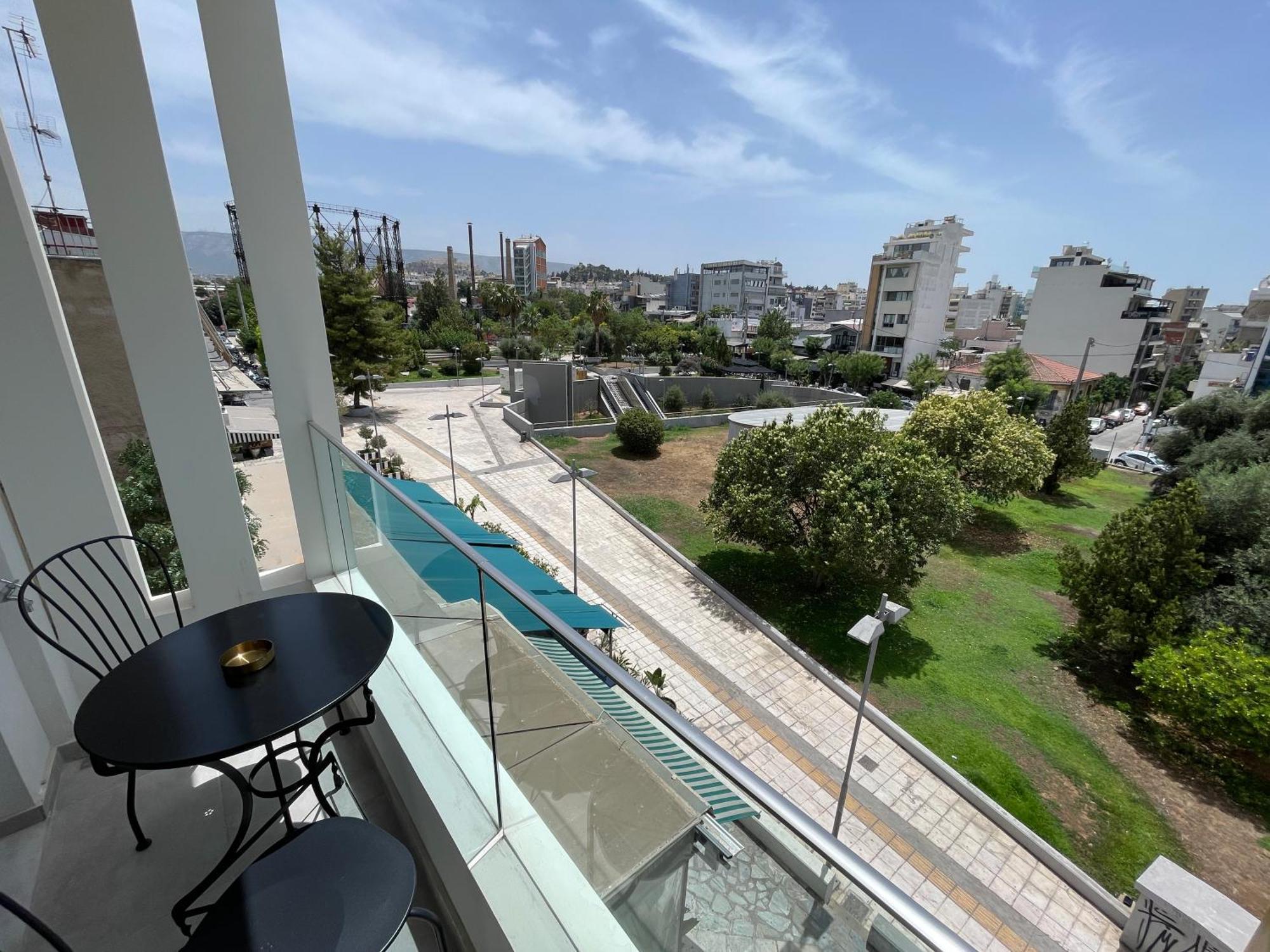 Acropolis View Luxurious Studio Living Athena Bagian luar foto