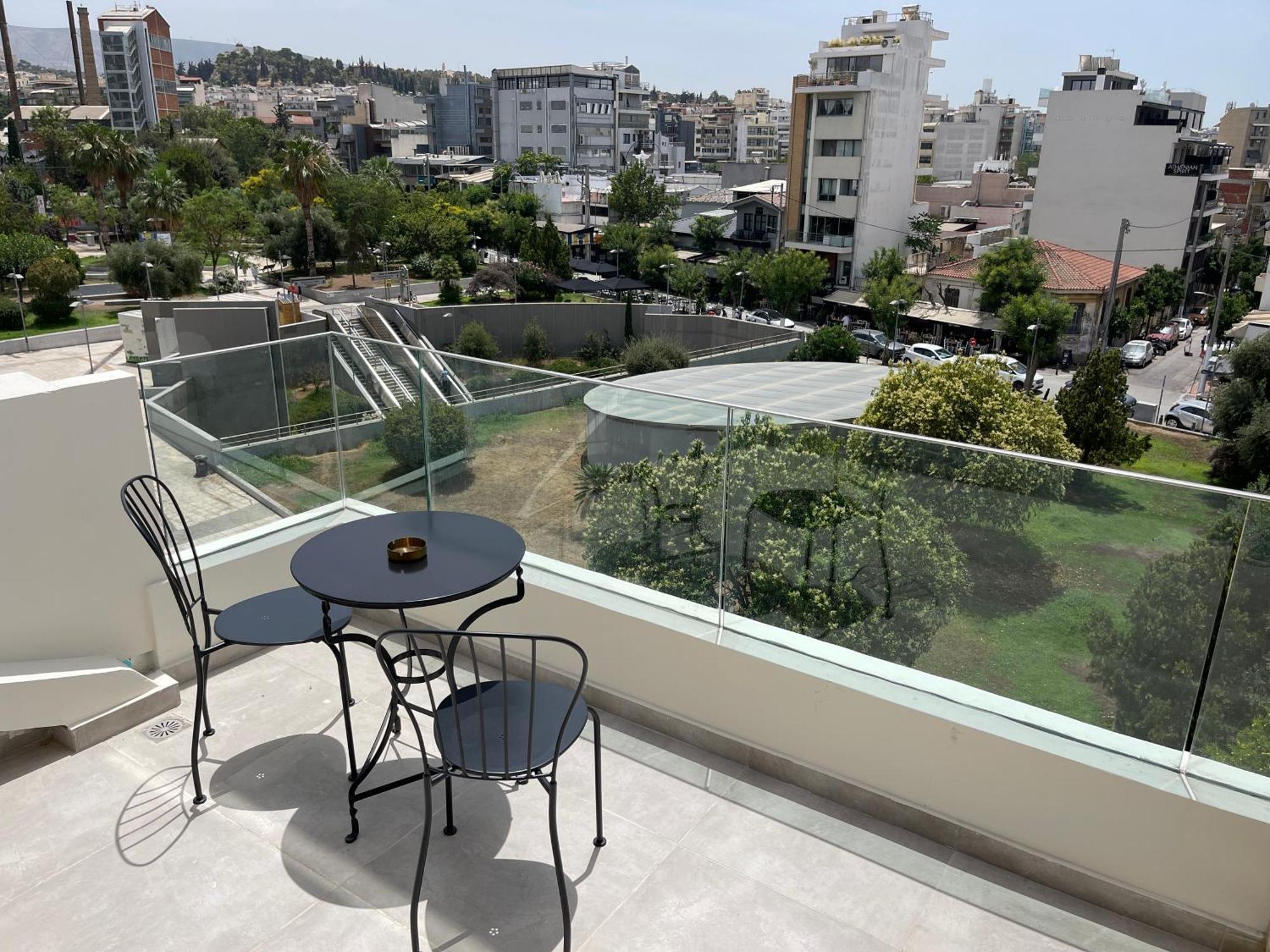 Acropolis View Luxurious Studio Living Athena Bagian luar foto