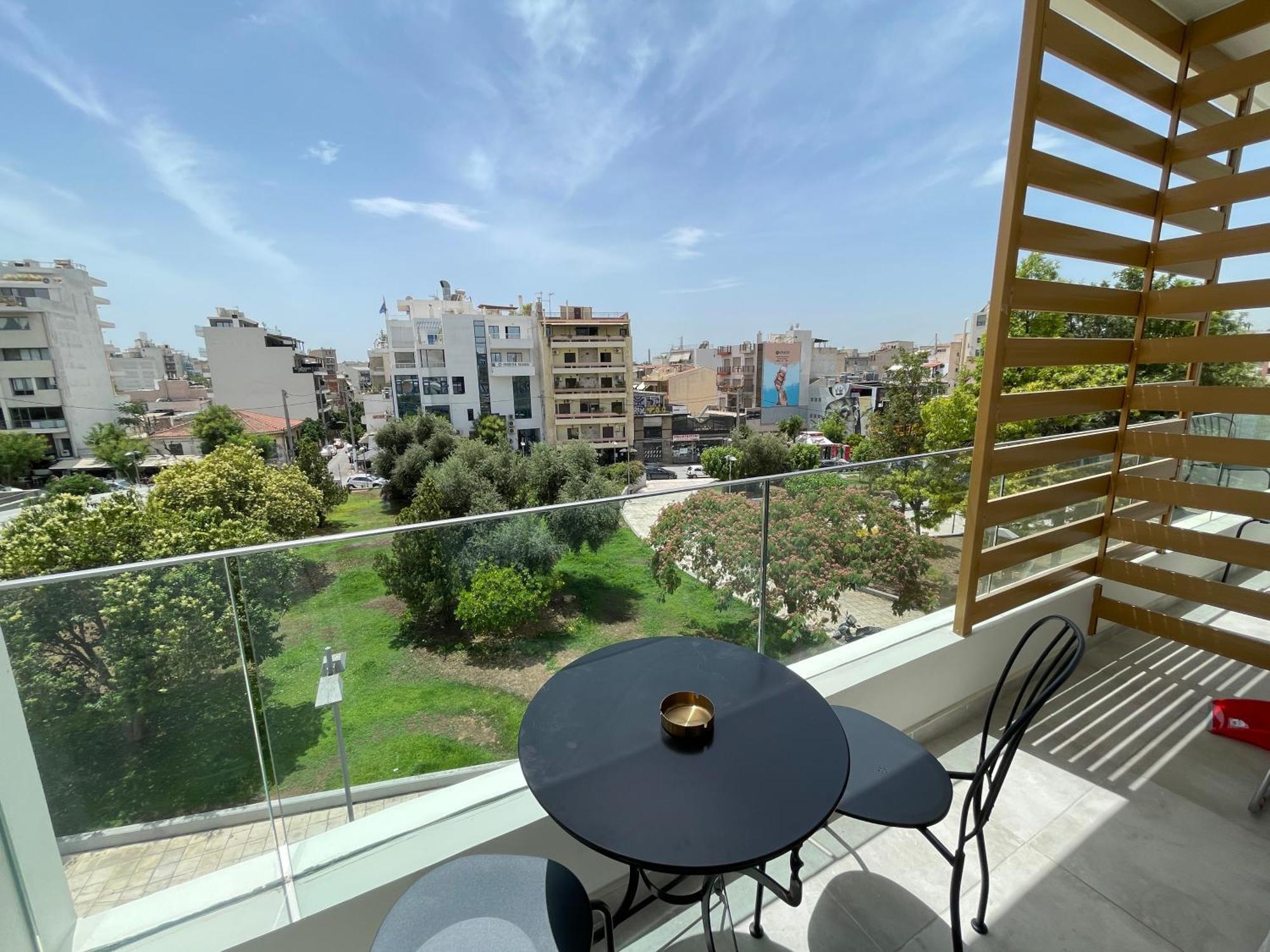 Acropolis View Luxurious Studio Living Athena Bagian luar foto