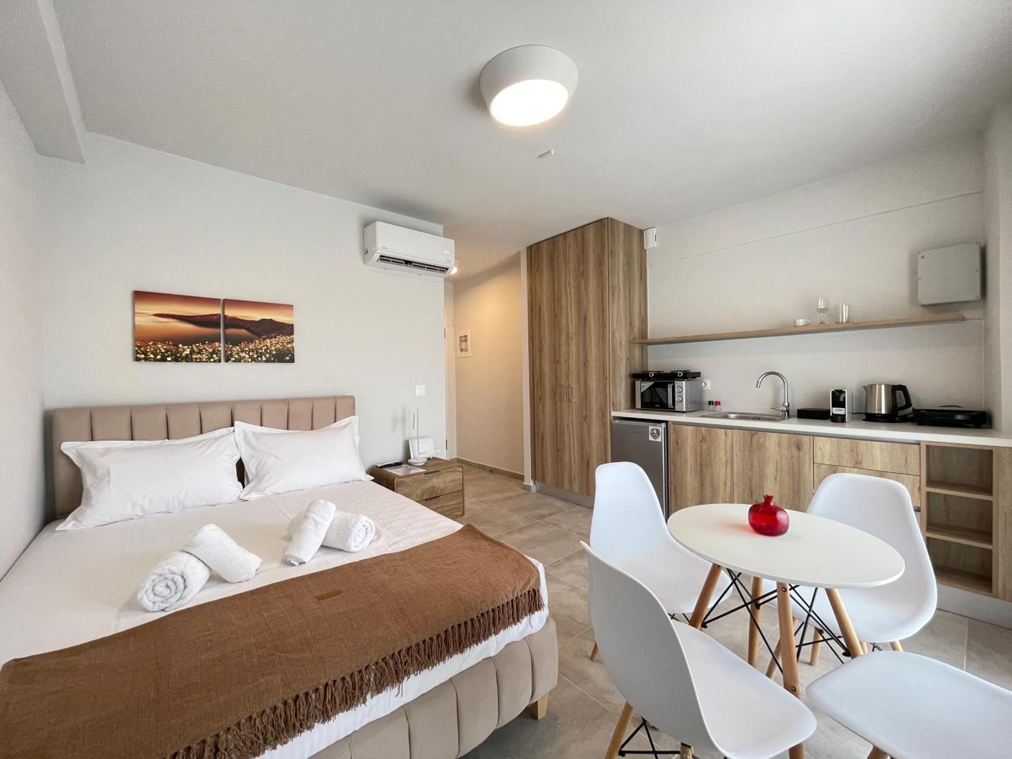 Acropolis View Luxurious Studio Living Athena Bagian luar foto