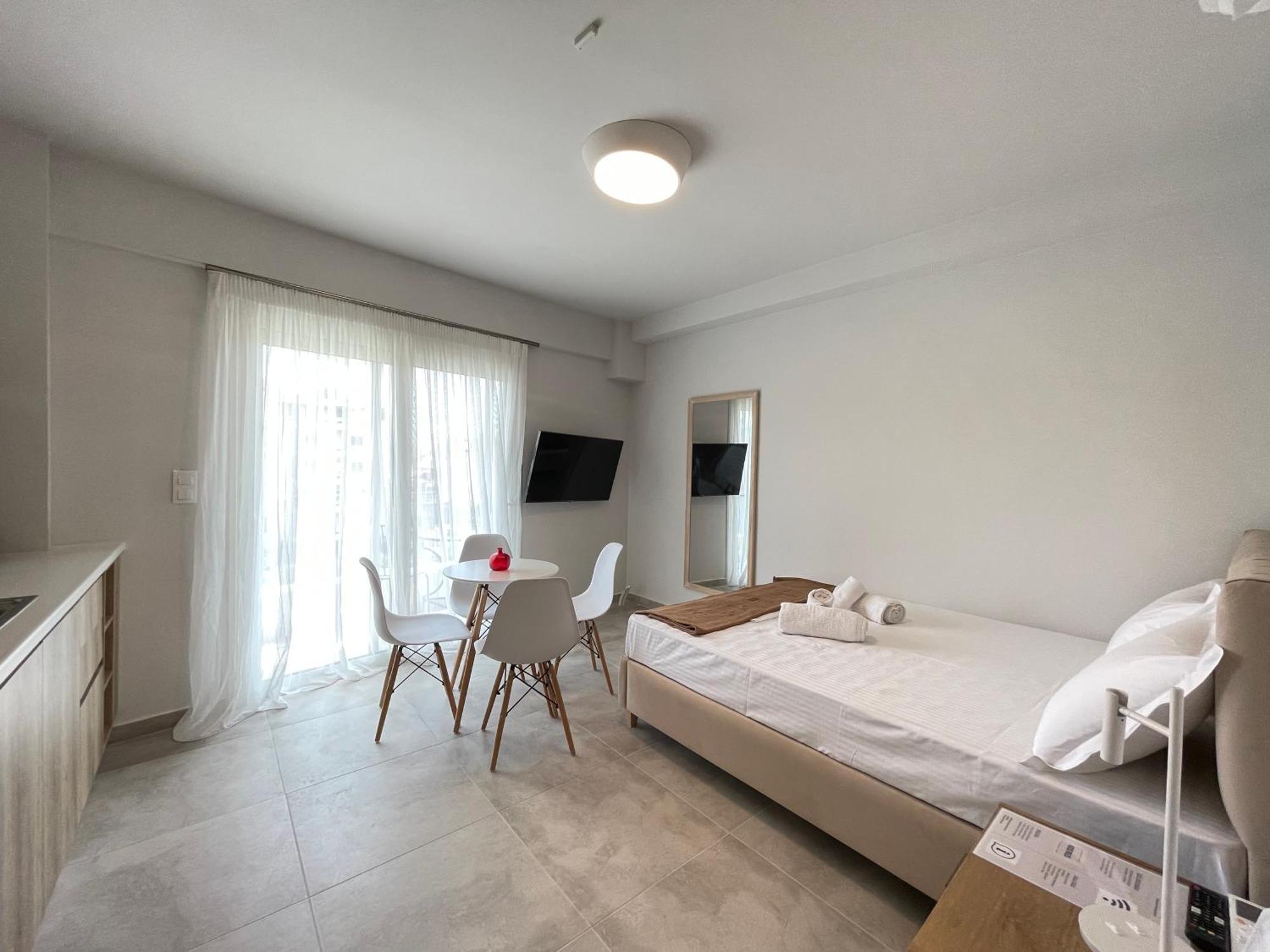 Acropolis View Luxurious Studio Living Athena Bagian luar foto