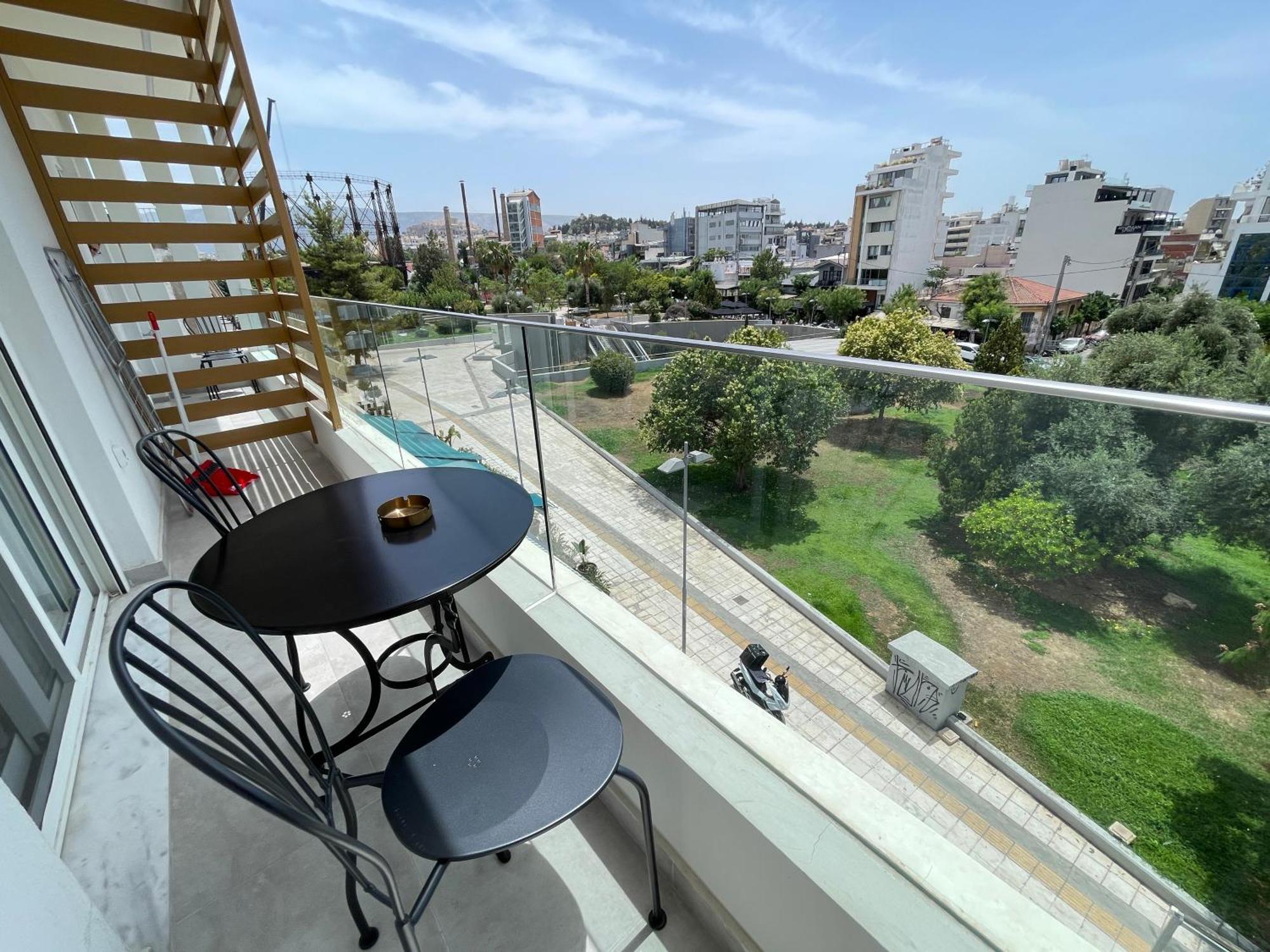 Acropolis View Luxurious Studio Living Athena Bagian luar foto