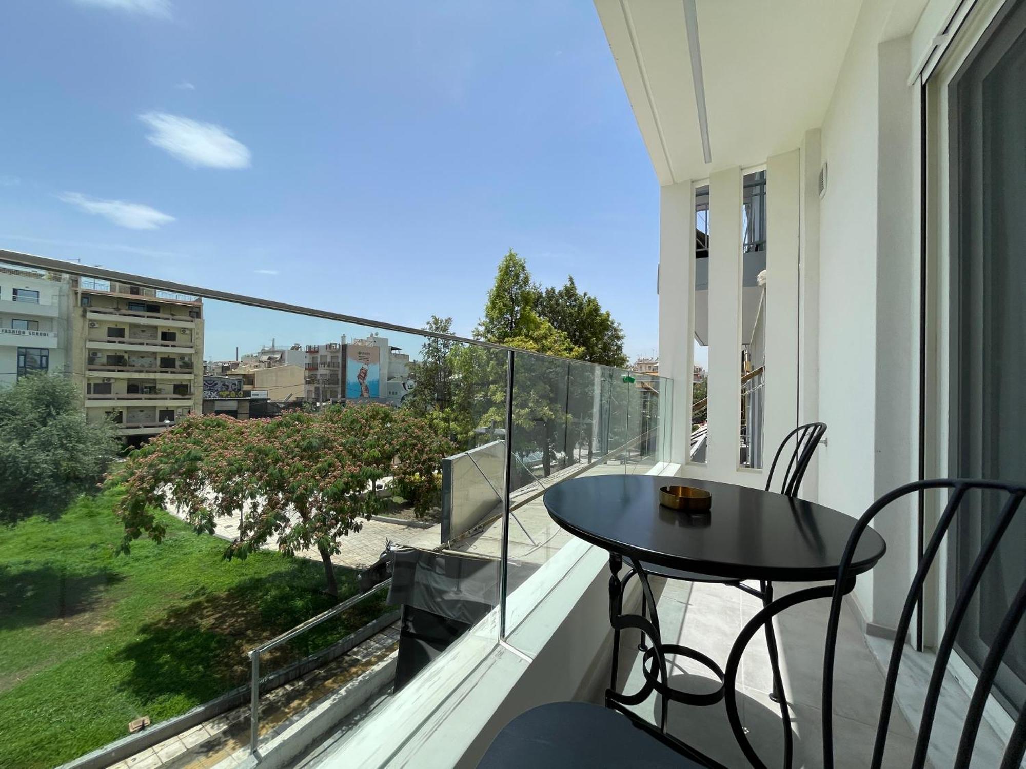 Acropolis View Luxurious Studio Living Athena Bagian luar foto
